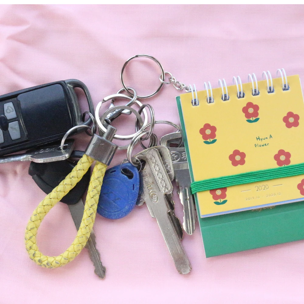 Domikee новый милый мини 2020 год карманный календарь офис школа студент цветочный