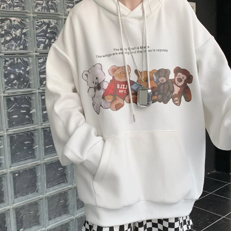 

Photo of Autumn Clothing New Thin Type Cartoon Bear Long Sleeve Bathroom Rac
