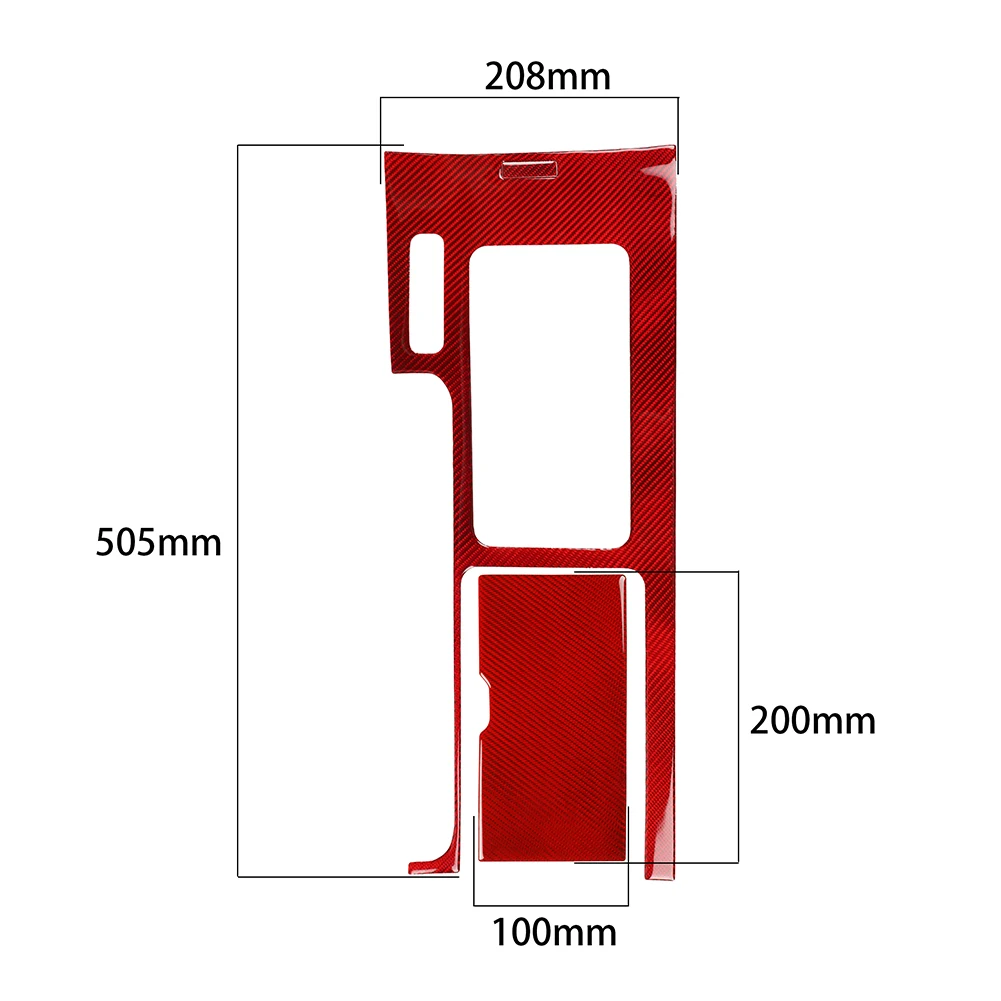 

3Pcs Car Interior Gear Shift Panel Cover Trim Sticker for Ford Mustang 2009-2013 Automotive Interior Stickers