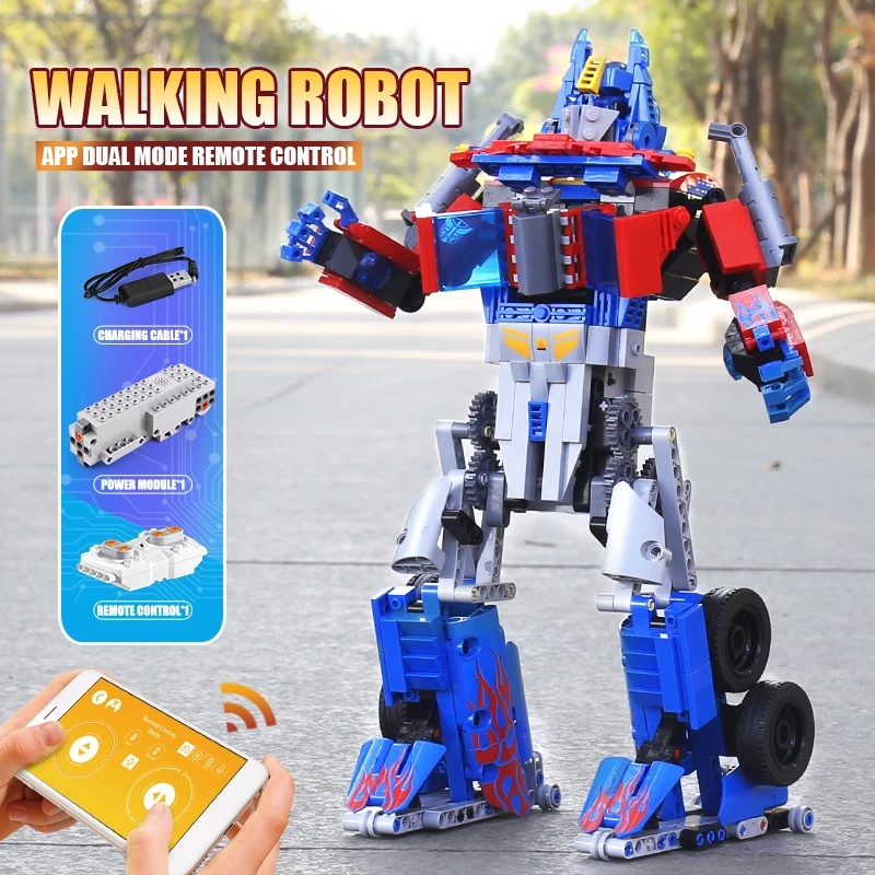 

Mould King Movie Hero Remote Control Electric Mechanical Robot Building Blocks High-tech RC Bricks Toys For Children