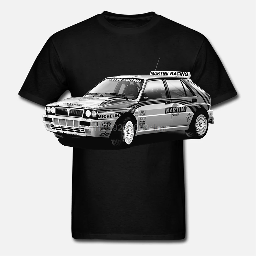 Lancia Delta Rally Car Inspired футболка подарок |Мужские футболки| |