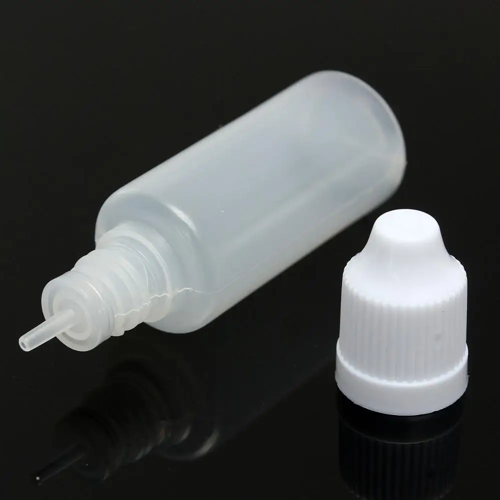 

5pcs 5/10/15/20/30/50/100ml empty plastic squeeze dropper bottle eye drop sample sample eye drop bottle