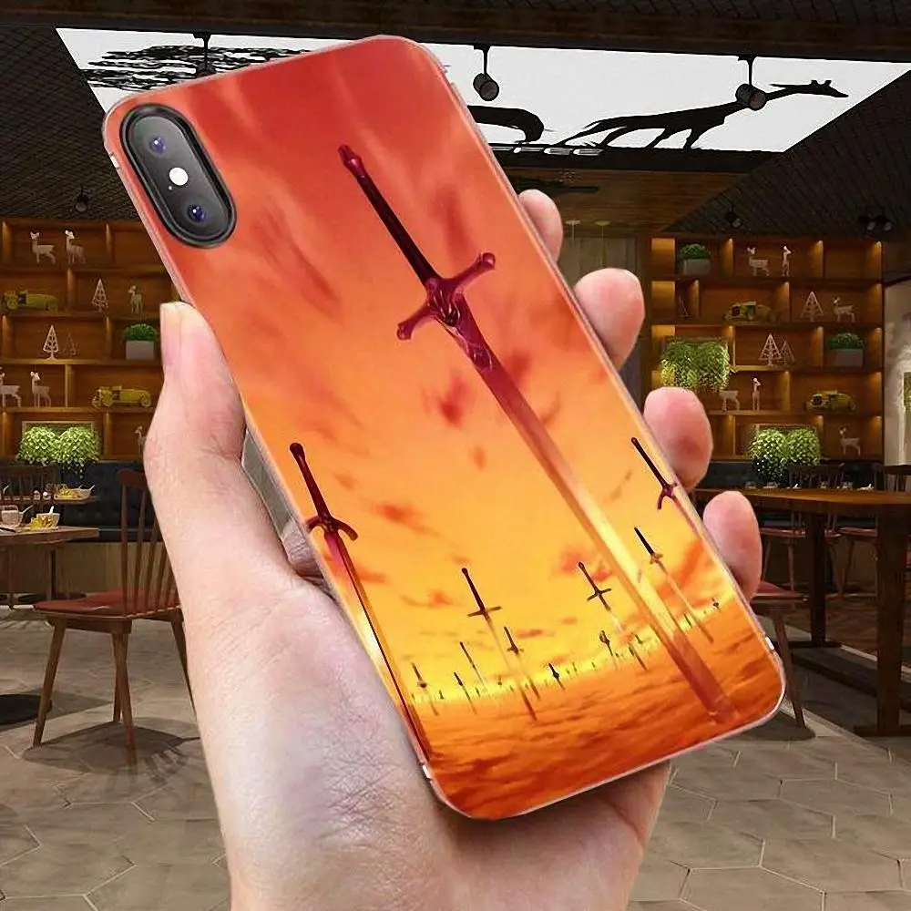 ТПУ мягкий резиновый чехол для телефона Fate Stay Night Galaxy Alpha Note 10 Pro A10 A20 A20E A30 A40 A50 A60 A70