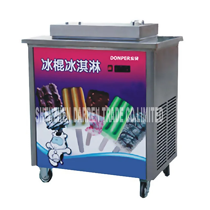 

100~120PCS/H Stainless Steel Commercial Popsicle Machine Ice Cream Lolly Stick Machine Hard Ice cream Maker ZX40A 220V/110V HOT