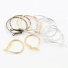 20 шт.лот 20 мм 25 мм 30 мм 5 цветов Круглый круглый обруч круглый большой круг обруч серьги DIY для женщин ювелирное изделие