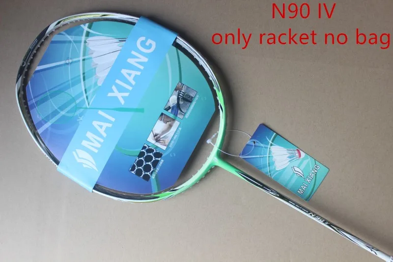 N90 4 no bag N90IV N90-3 ракетки для бадминтона nano углеродистая Высококачественная N90-4 ракетка для бадминтона - Цвет: N90 4 no bag