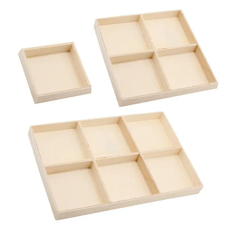 

Wood storage box wooden jewelry tray ornament home decoration wood Christmas ornaments handmade DIY accessories