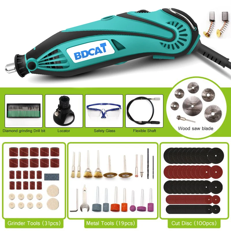 Новый электрический шлифовальный инструмент 180 Вт мини дрель полировальный