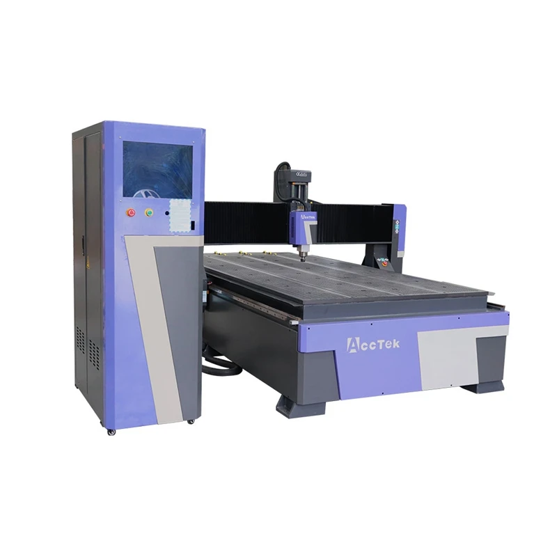 

With 3.2kw Water Cooling Spindle AKM1530 3d Woodworking Cnc Router 4 Axis Engraving Milling Machine