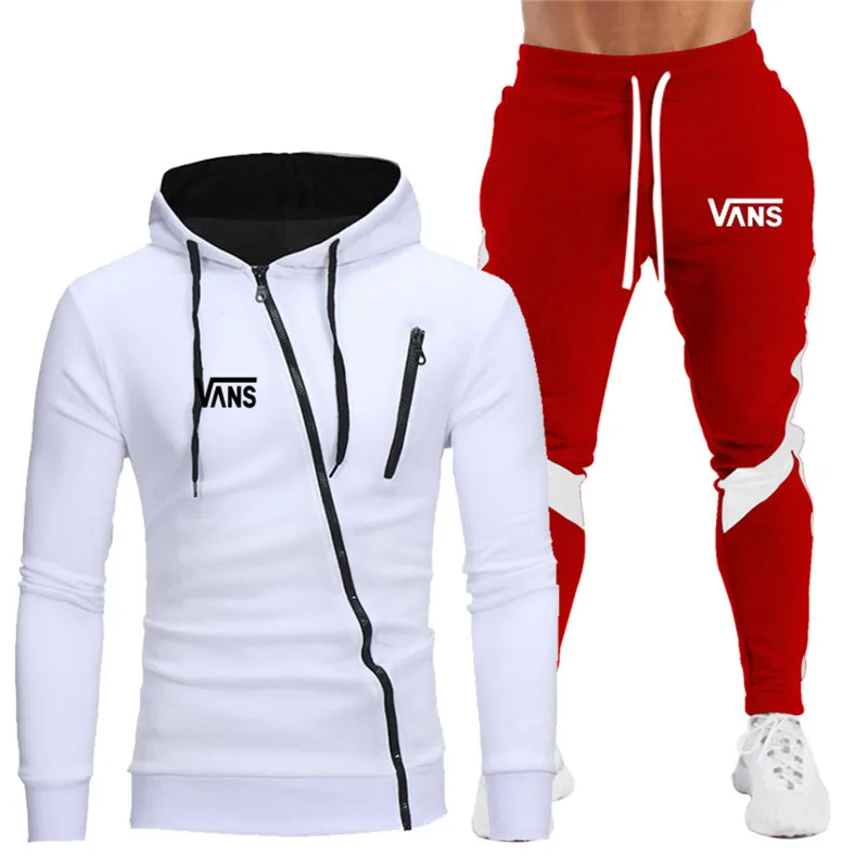 

Trendy new fashion brand clothing men's autumn and winter hot sale men's pullover hoodie + pants two-piece casual sportswear men