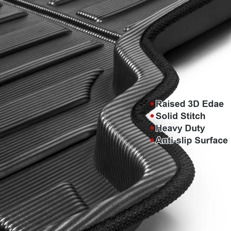 Коврик для груза подкладка багажника задний напольный поднос KIA Sorento 7 местный 2015