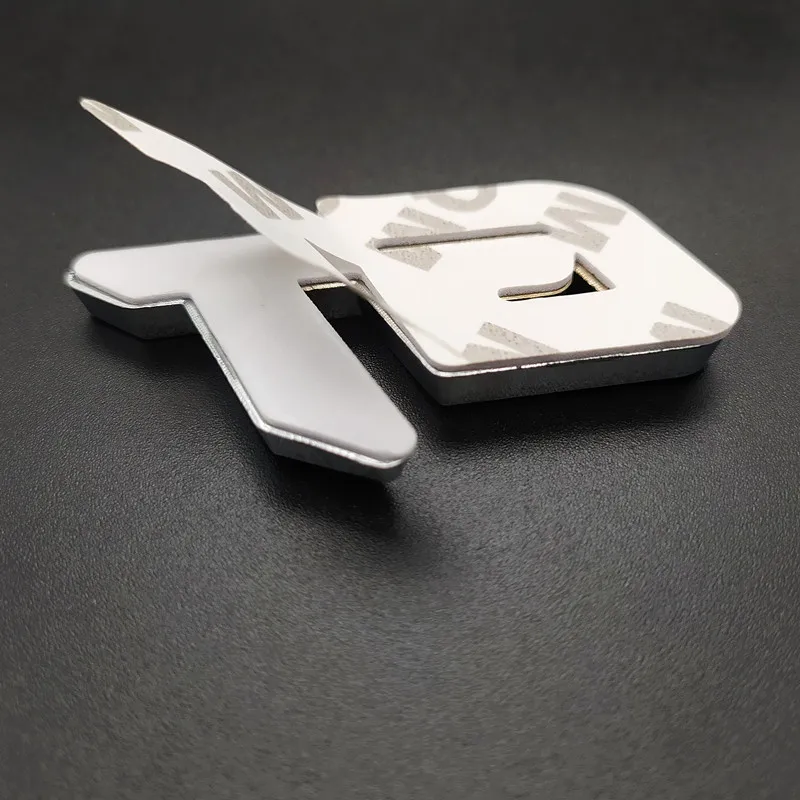 Ar Стайлинг 3D металлические GT эмблемы наклейки авто Хром Передняя решетка значок