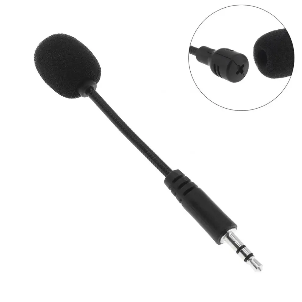 

Mini 3.5mm Jack Flexible Capacitance Microphone Mic for Mobile Phone PC Laptop Notebook