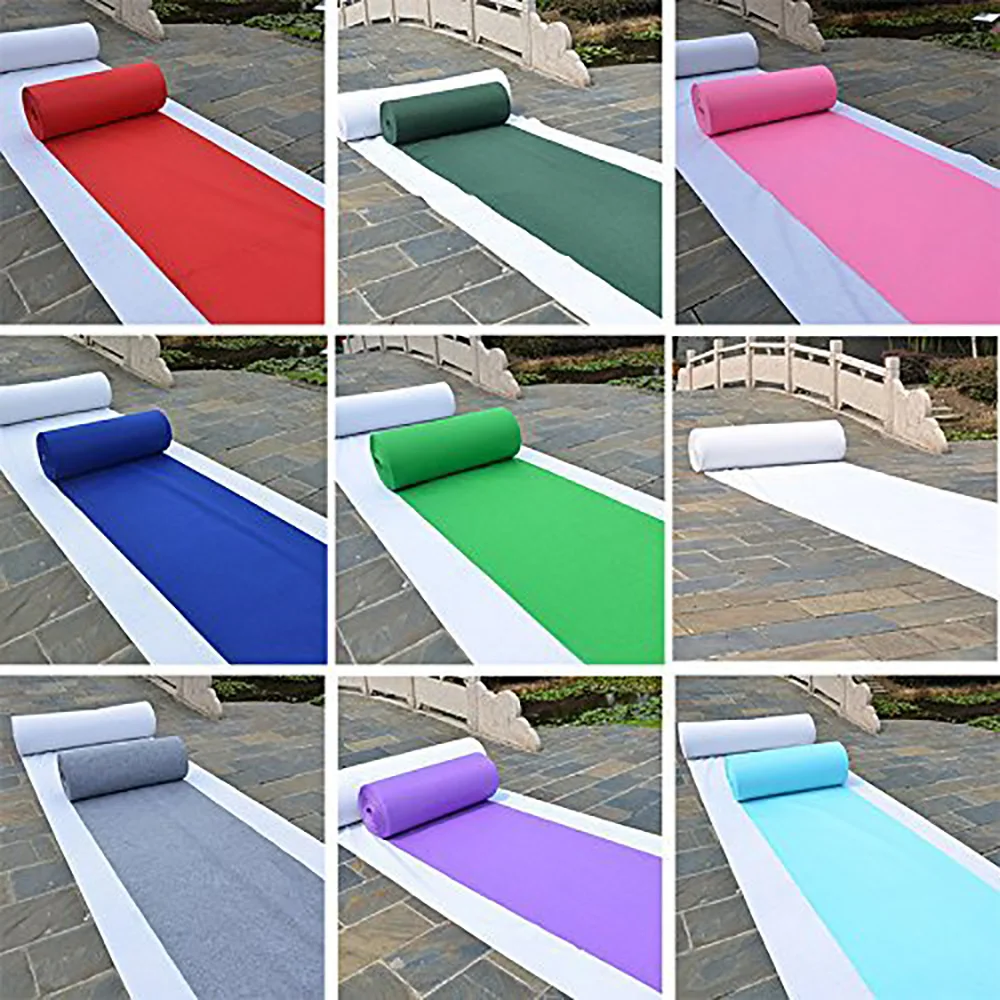 Розовый проход бегунов Свадебные аксессуары розовый ковровая дорожка коврики