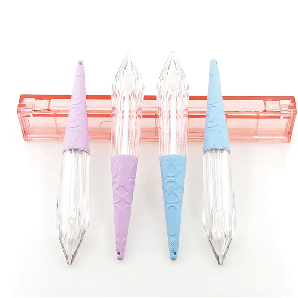 2 мл волшебный хрустальный подвесной тюбик для блеска губ прозрачная пластиковая