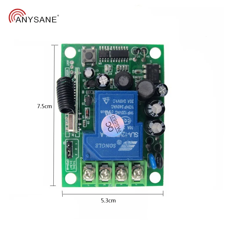 Беспроводной пульт дистанционного управления rf передатчик работает с 433 МГц EV1527