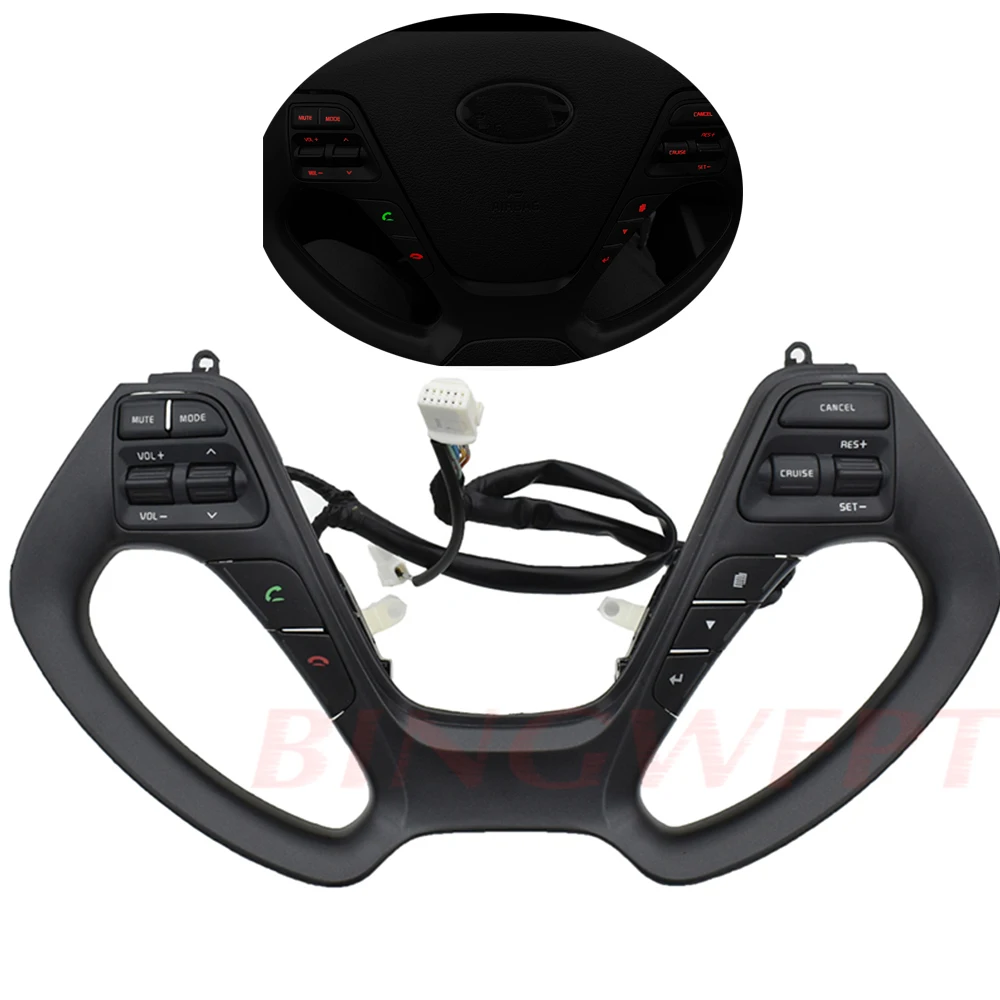 Многофункциональные кнопки на руль круиз-кнопки для автомобиля Kia FORTE / CERATO K3/K3S