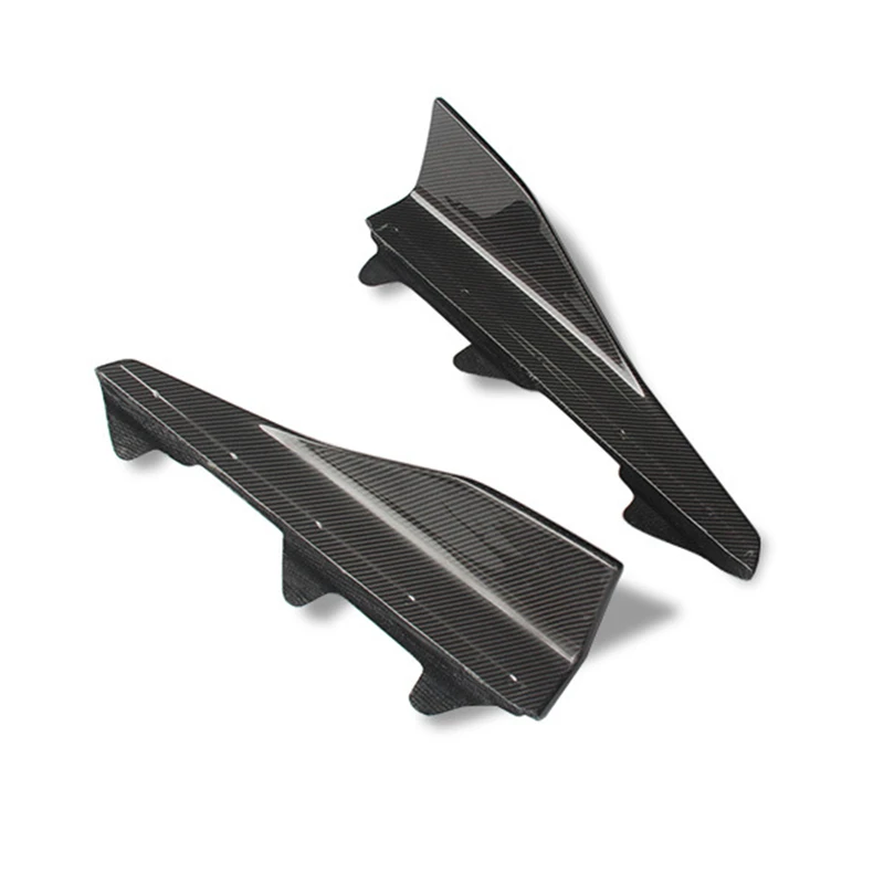 2 шт. боковые юбки из углеродного волокна разветвители для BMW F87 M2 2016