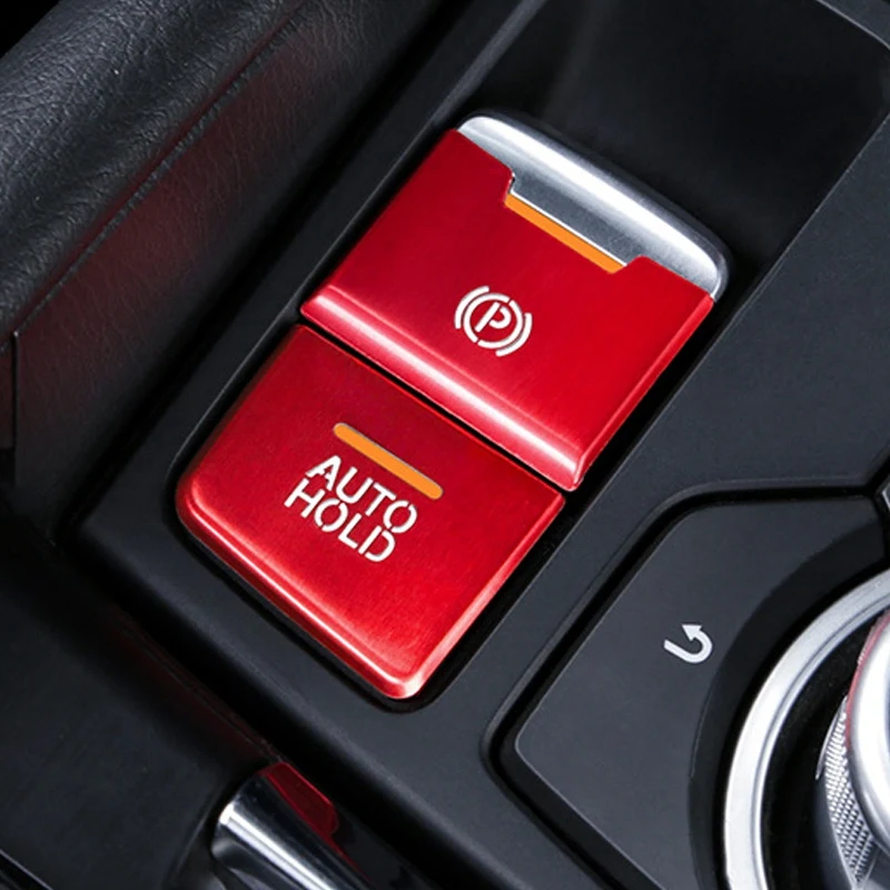 Парковочный ручной тормоз автомобильный и мультимедийная кнопка крышка рамка