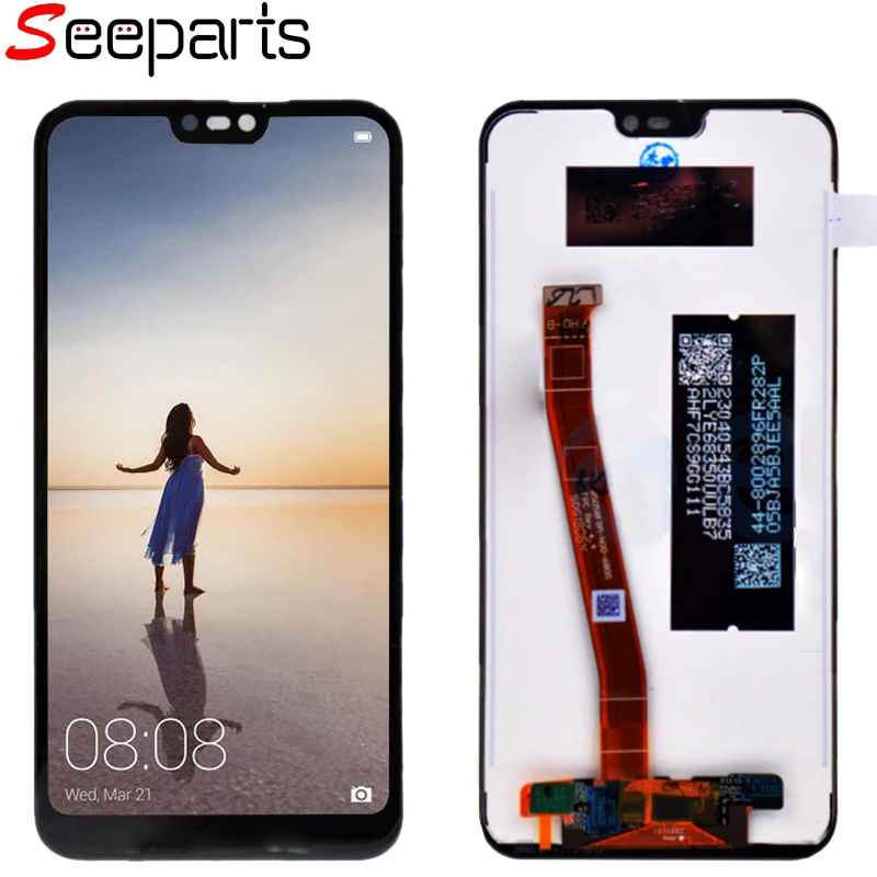 ЖК дисплей 5 84 дюйма для Huawei P20 Lite сенсорный экран дигитайзер в сборе запасная