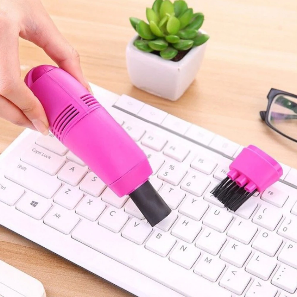

Мини-пылесос с USB-портом для очистки клавиатуры и компьютера, 1 шт.