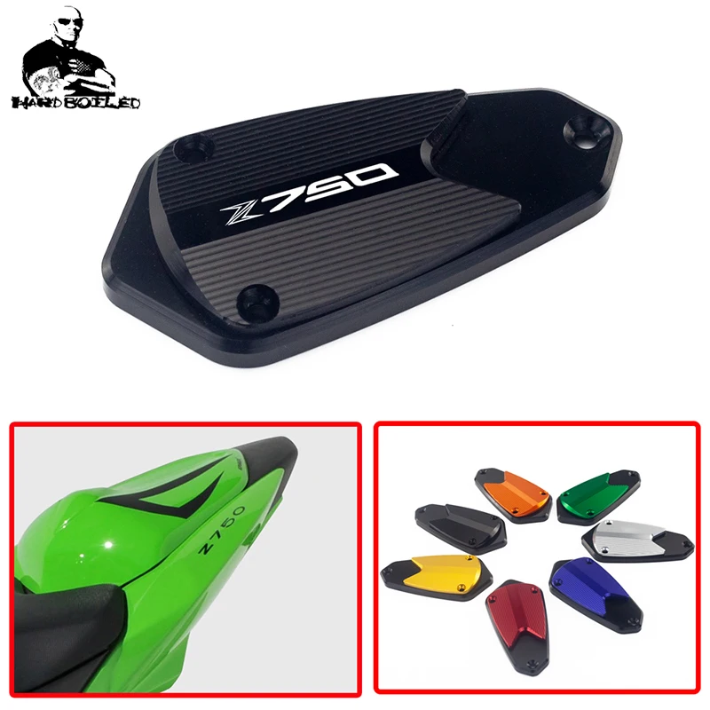 Крышка Резервуара тормозной жидкости для мотоцикла Kawasaki Z750R Z 750R Z750 R 750 2011 2016 2015 2014