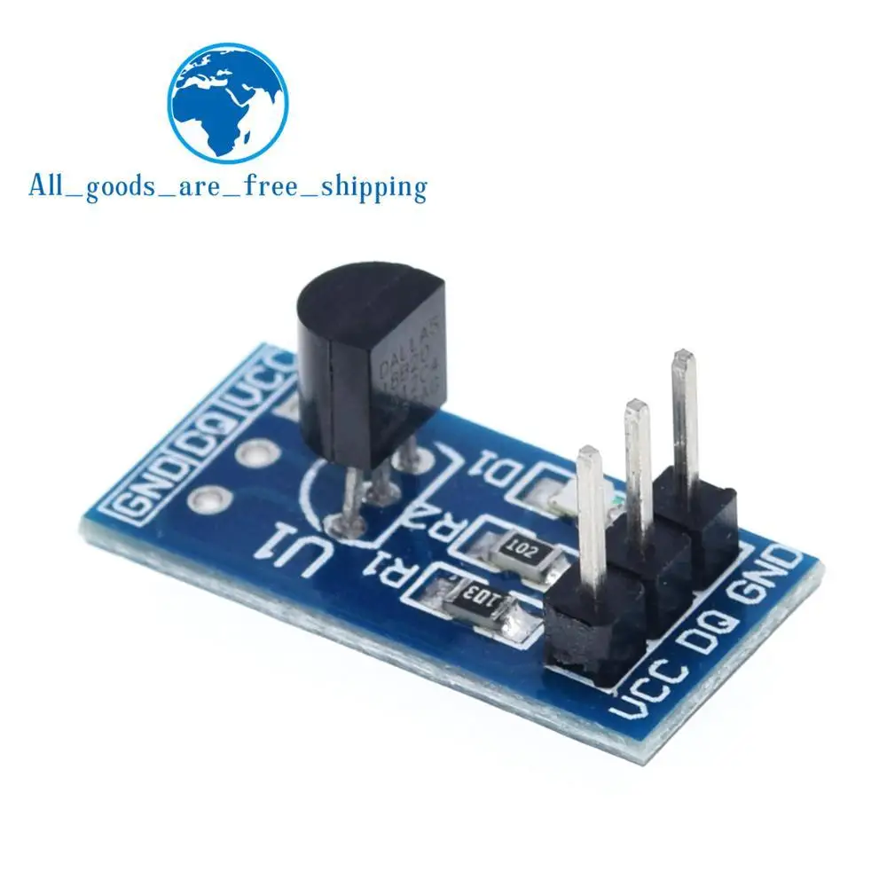 Модуль датчика измерения температуры TZT DS18B20 для arduino | Инструменты