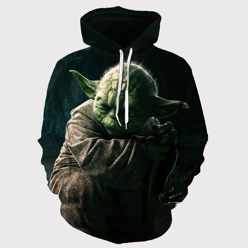 Новые толстовки star Wars с 3D принтом монстрами инопланетянами мужские повседневные