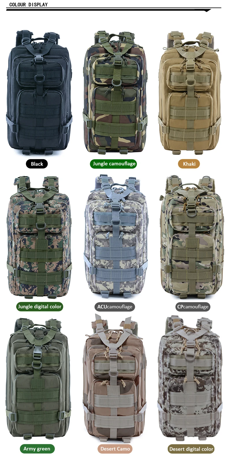 Рюкзак мужской камуфляжный водонепроницаемый |