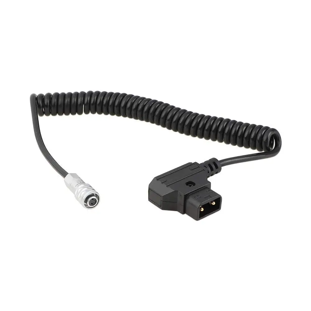 Coiled D-Tap to BMPCC 4K Power Cable P Tap 2-Pin for Blackmagic Pocket Cinema Camera 6K | Электроника