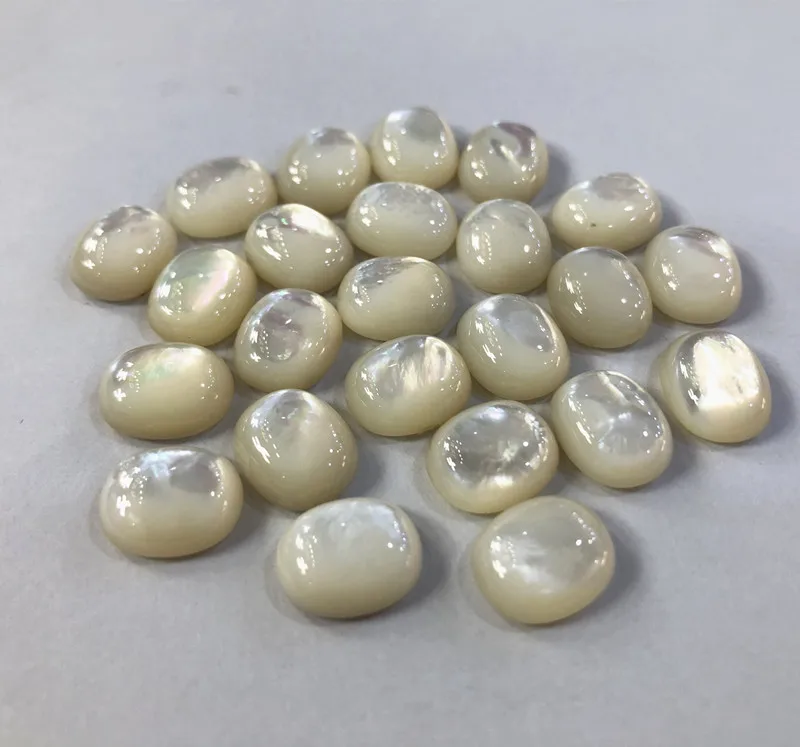 

Natural Stones Mother Of Pearl Beads 10x12mm 10x14mm 10pcs/Lot For Jewelry Making Design DIY Accessories