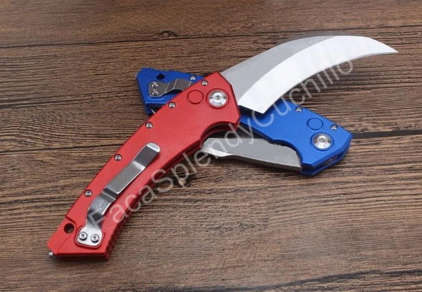 Mict 132 Dual Action Claw Karambit 9CR13MOV Blade алюминиевый сплав рукоятка Тактический карманный