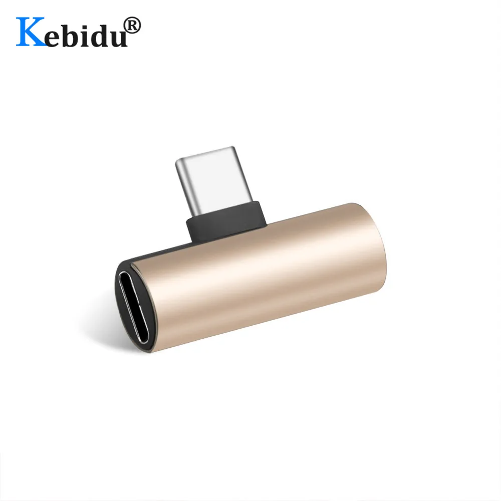 2 в 1 USB Type-C Аудио Адаптер Тип C на 3 5 мм гарнитура разъем для наушников зарядный