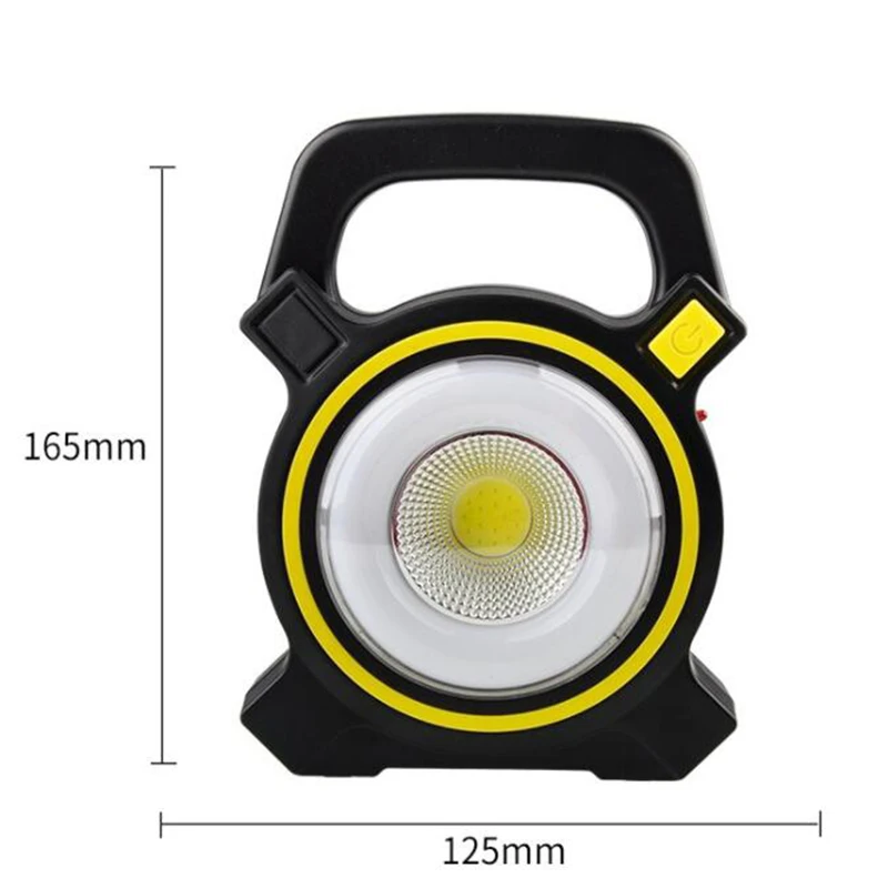 Светодиодный прожектор портативные аварийные солнечные аккумуляторные