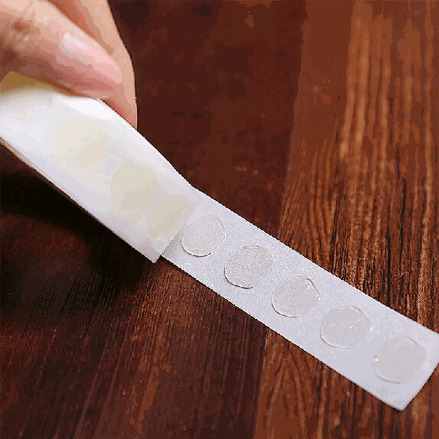 Горячее предложение 2 рулона (100 шт/рулон) клей для воздушных шаров точечная