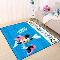childrens carpet bedroom door mat wood printing carpet mickey minnie mouse living room kitchen play mat gift boy girl favorite