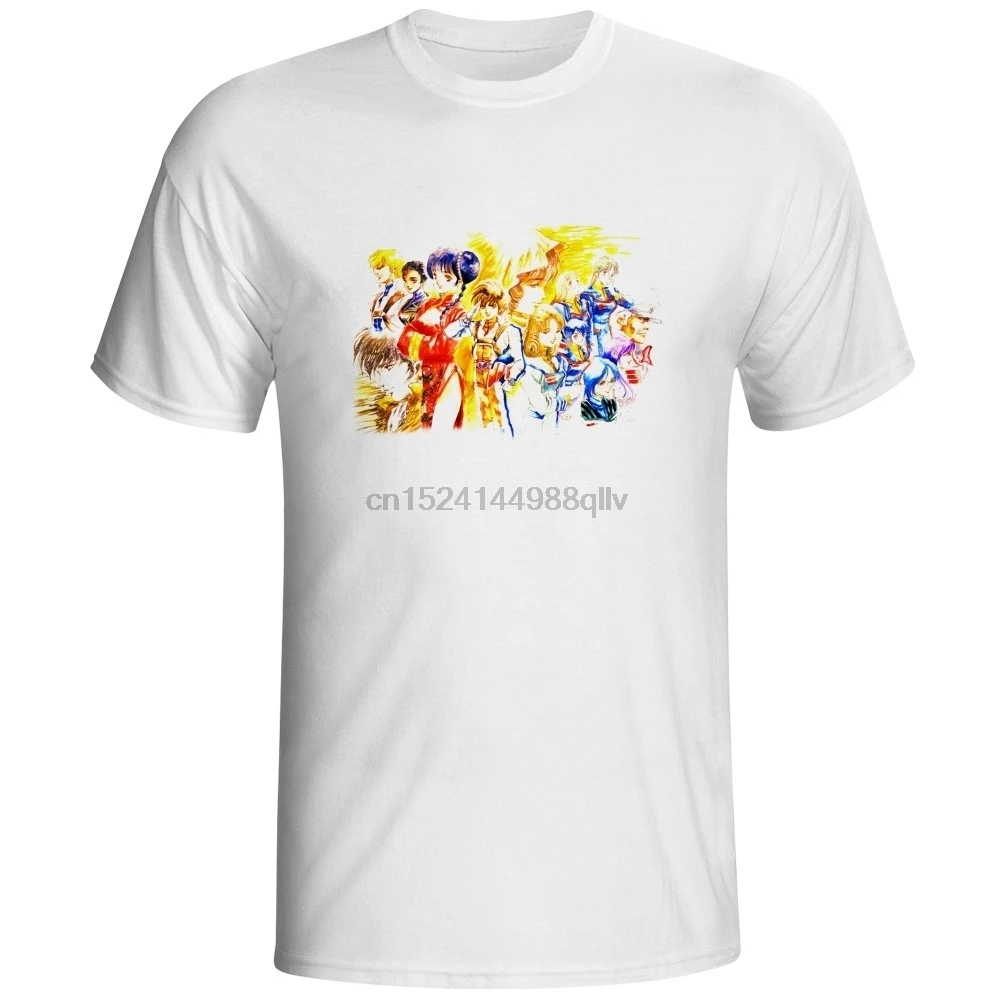 

Macross Family T-Shirt Print Tops Tee Short Sleeves Modal Shirt