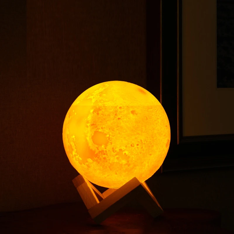 

3D large capacity moon light household humidifier/creative rechargeable mini air humidifier/night light