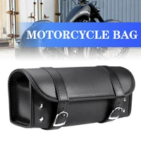motorcycle tail saddle tank truck bag motorbike moto rear seat bag backpack wardrobe trunks luggage box pu leather