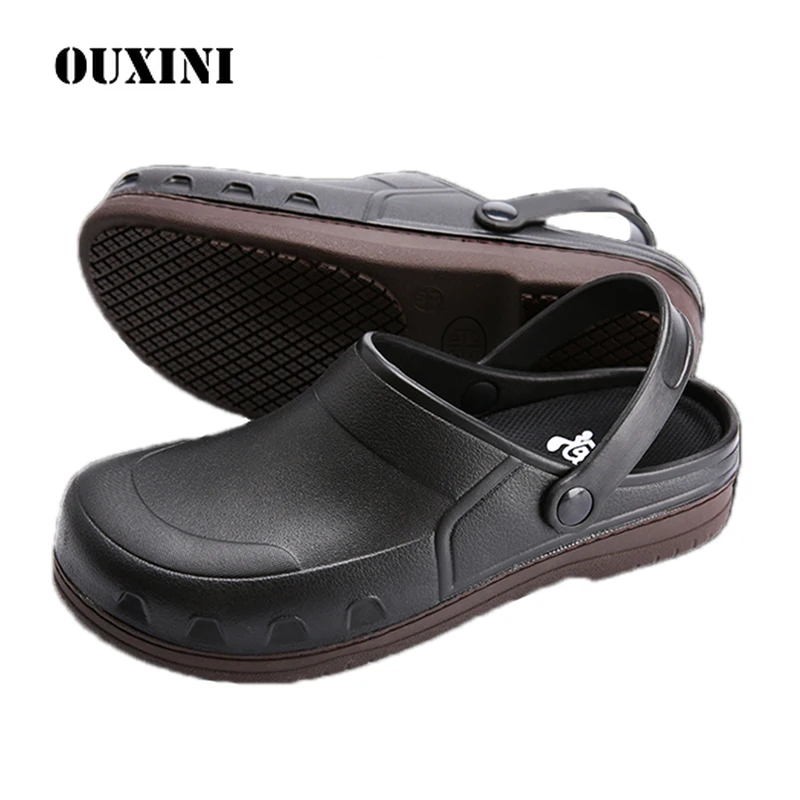 

Men's Chef Shoes Non-Slip Catering Cook Working Shoes Hotel waiter shoes Hospital Doctor Nurse Medical Shoes chef kitchen shoes