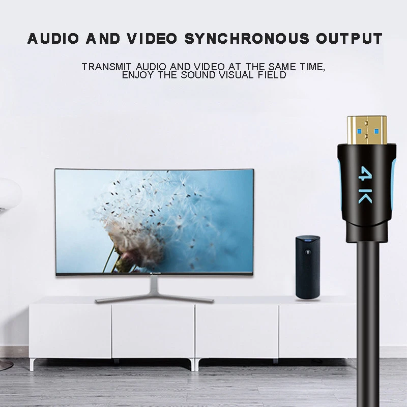 4K 60 Гц видео версия 2 0 штекер-штекер удлинитель 3D Hdmi-совместимый кабель адаптер