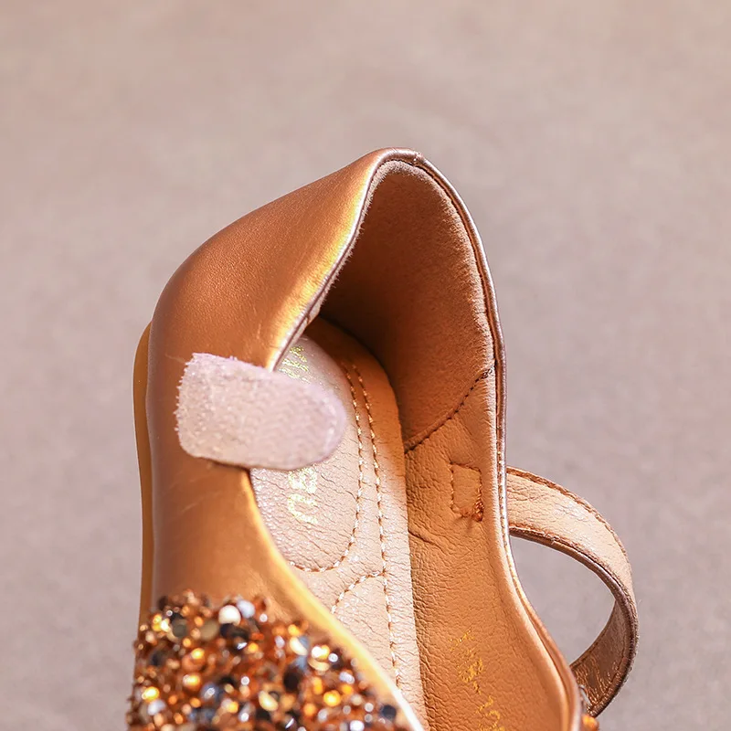 Весенняя детская обувь с бантом Платье принцессы для маленьких девочек Детская