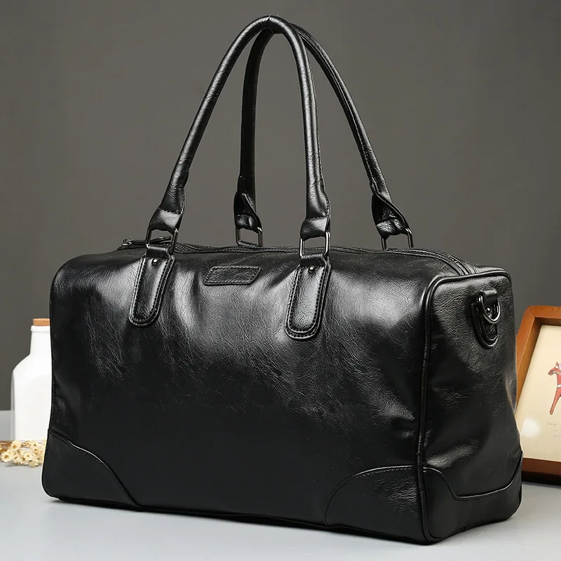 

New Large Leather Messenger Bag Man Hand Bag Casual Black Big Bags For Men Travelling Bag Designer Business Shoulder Handbags