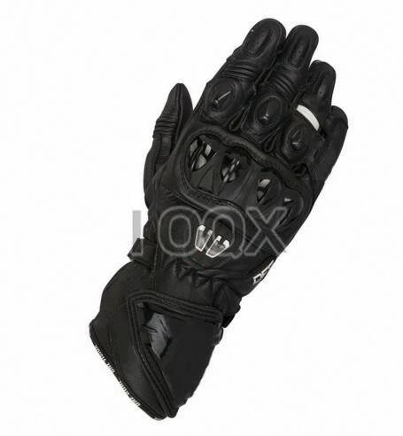 Hot Sales!Alpine GP R2 Leather Street Motorcycle Racing Gloves Black Mens Pro Glove All Sizes M-XXL | Автомобили и мотоциклы
