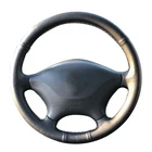 Чехол рулевого колеса автомобиля для Mercedes Benz W639 вианоВитоVW Crafter по индивидуальному заказу DIY рулевого Обёрточная бумага из микрофибры