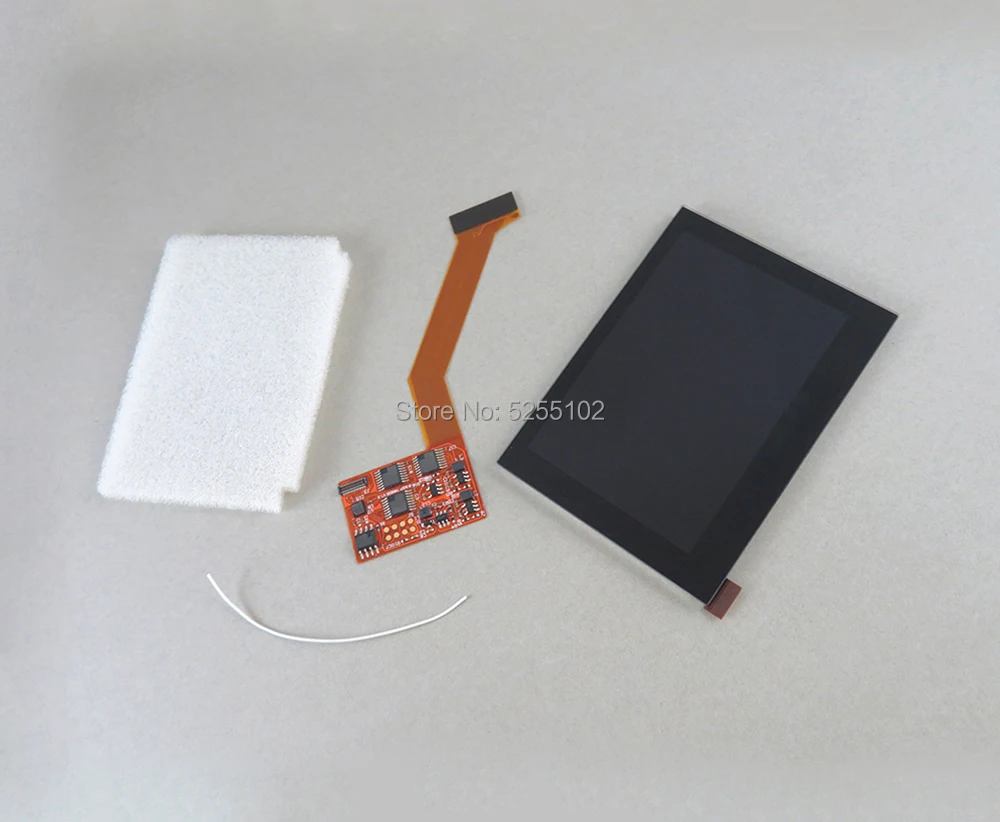 IPS LCD Screen Replacement Kits for Nintend GBA SP IPS LCD Backlight Screen High Brightness Laminated Display LCD Kits For GBASP
