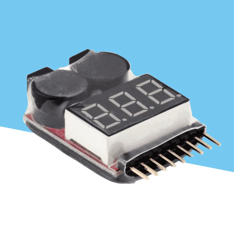 1-8S светодиодный Lipo батарея монитор напряжения индикатор проверки тестер низкого