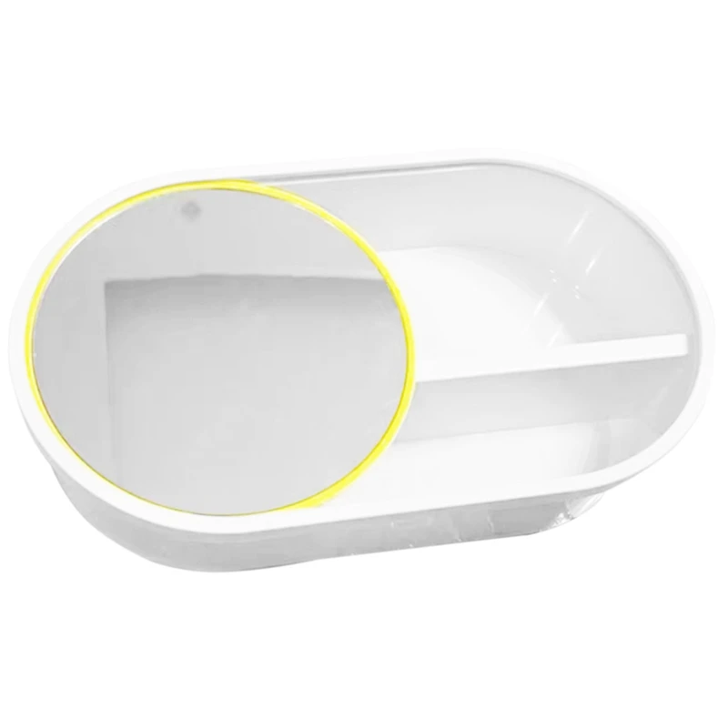 Настенный многофункциональный ящик для хранения косметики ванной комнаты с