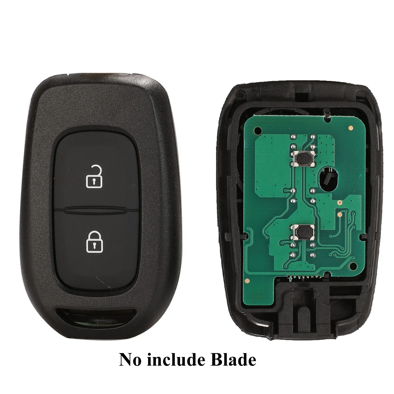without Blade Jingyuqin дистанционный ключ автомобиля 433 МГц с PCF7961M 4A чип для Renault Sandero Dacia Logan Lodgy Dokker Duster trafc Clio4 Master3 - Color: without Blade