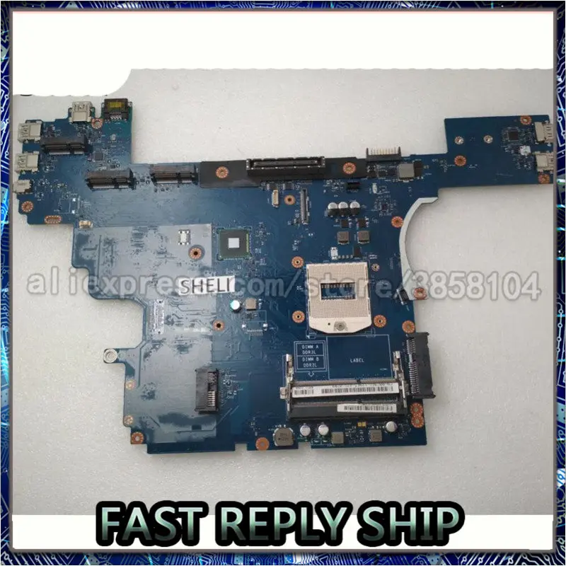 Шели для Dell E6540 Материнская плата ноутбука LA 9412P CN 00C96W 0C96W|Материнские платы| |
